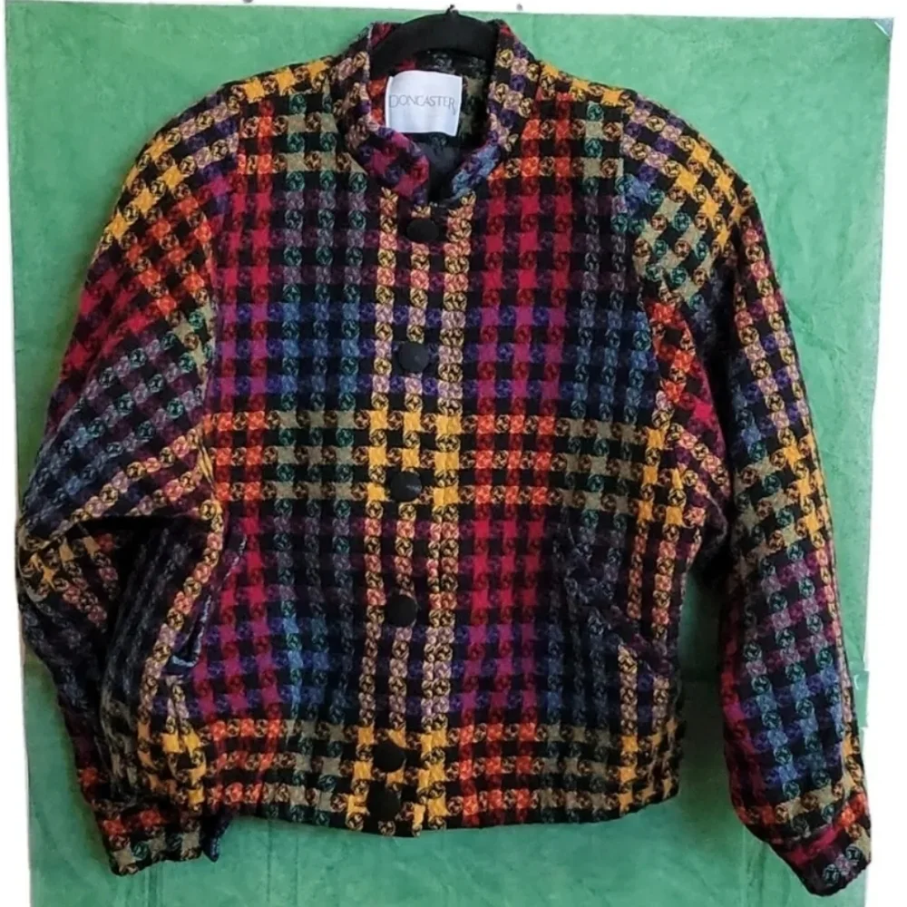 Vintage Doncaster Houndstooth Blazer - Picture 1 of 3